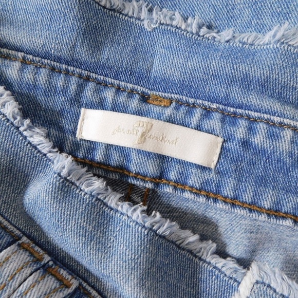 7 For All Mankind Light Blue High Rise Jeans - Picture 13 of 16